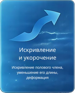 Укорочение и искривление полового члена